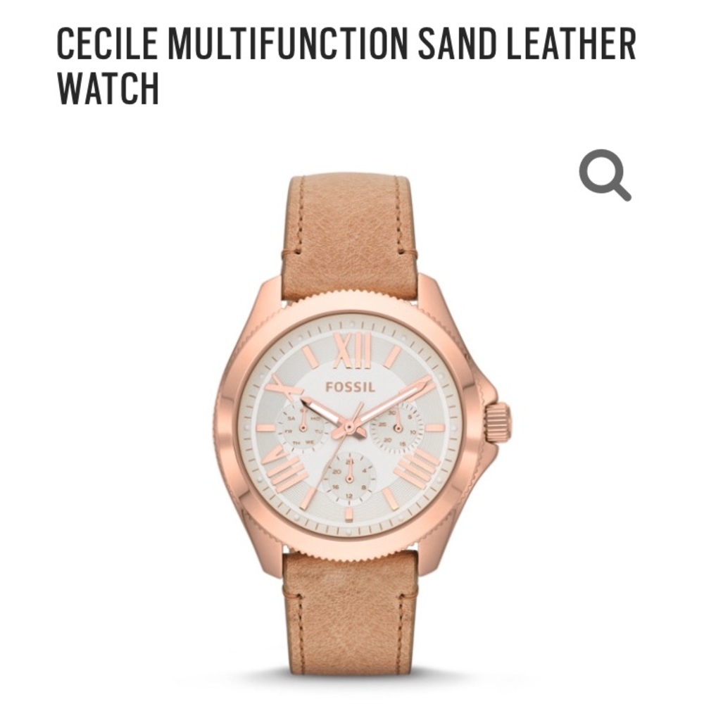 Fossil Cecile Multifunction Gold Watch